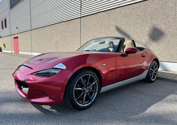 Mazda MX-5 cena 59900 przebieg: 32882, rok produkcji 2020 z Warszawa małe 562